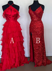 2025 New Style Red Long Prom Dress