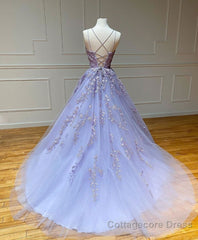 Cute Round Neck Tulle Short Prom Dress, Tulle Homecoming Dress