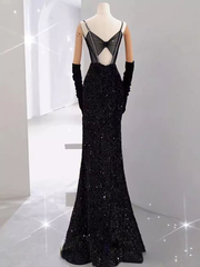 Mermaid Long Prom Dress New Arrival Sexy Slit Evening Dress