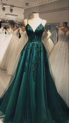 Green Mother of Bride/ Groom Dress Simple Lace Appliques Evening Formal Gowns Prom Dress