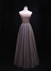 Gorgeous Tulle Sweetheart Long Prom Dress, New Party Dress