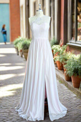 Lace/Chiffon One-Shoulder Floor-Length Bridesmaid Dresses